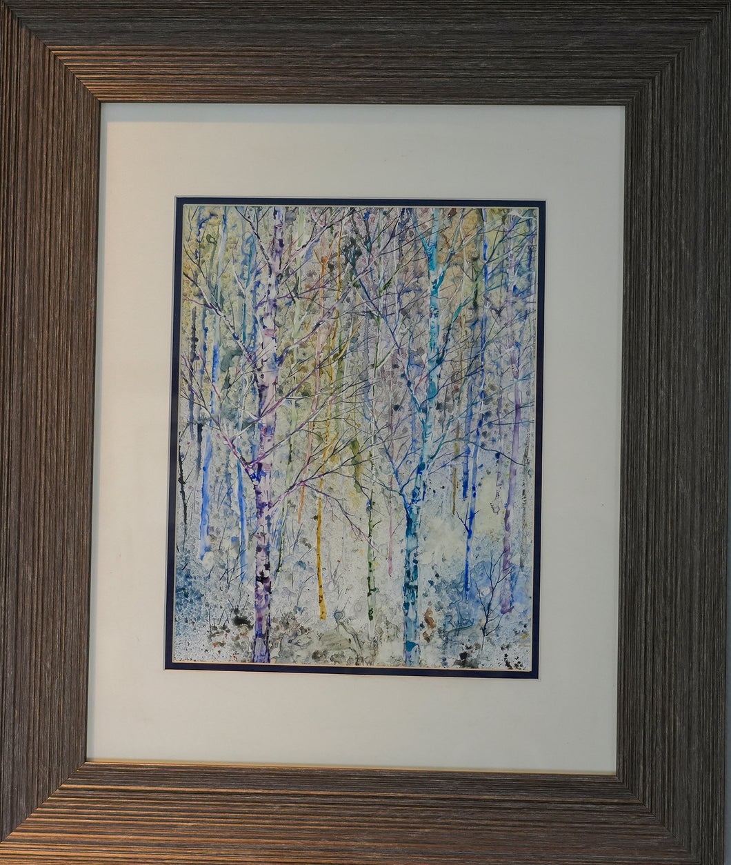 *Nature's Forest Palette (21 x 25 inch framed